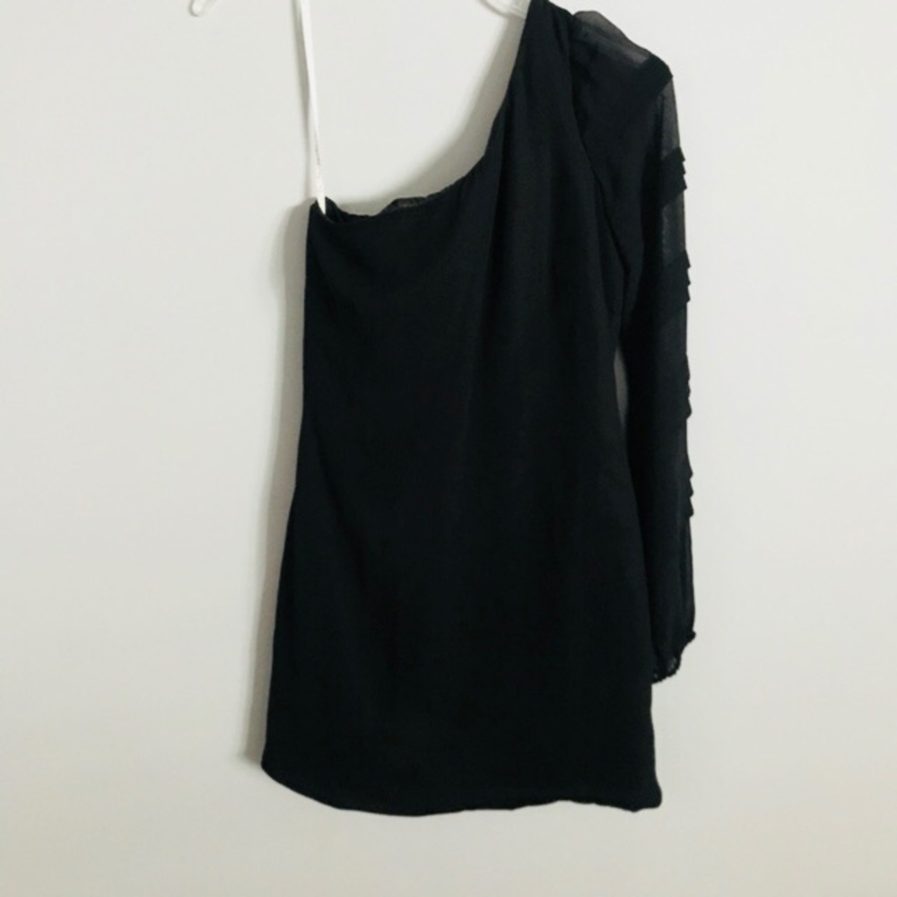 Lilly Pulitzer Black Dress One Shoulder